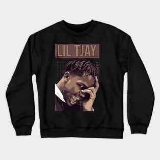 Lil Tjay // Rapper Crewneck Sweatshirt